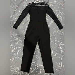 Black Backless Jumpsuit